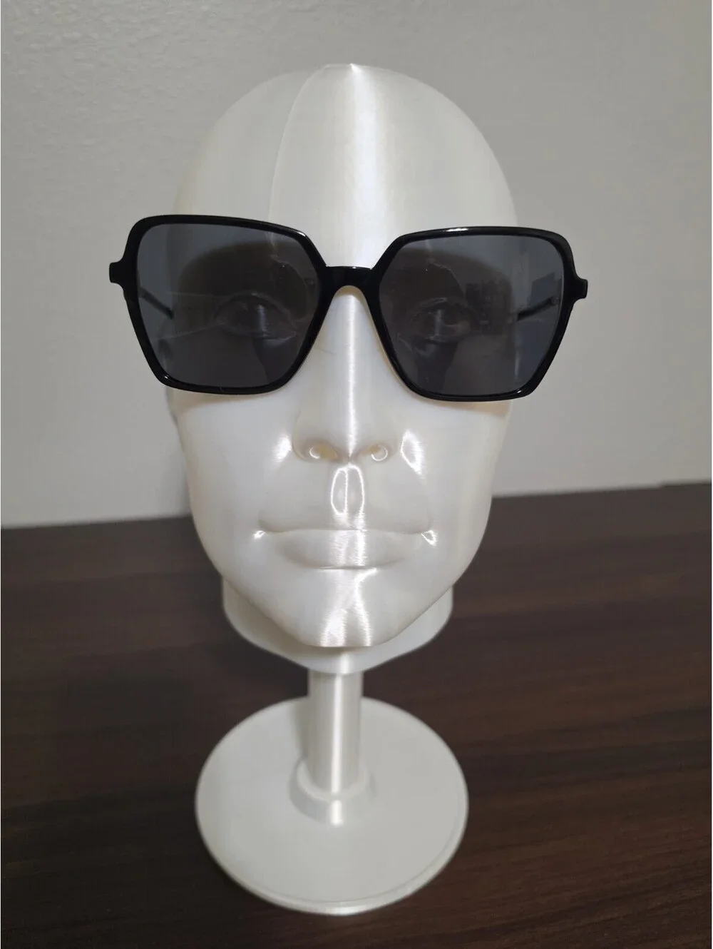 Versace VE4396 GB1/87 Sunglasses Women's Black/Dark Grey Lens Square Shape 58mm